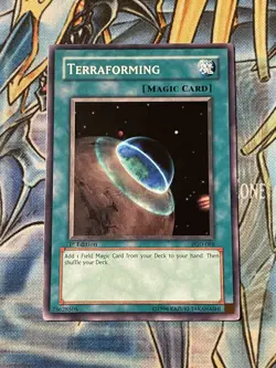 Yu-Gi-Oh Terraforming PGD-088 Common 1st Edition Lightly Played - Image 1