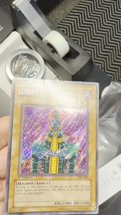 Yu-Gi-Oh! Jinzo PSV-000: Pharaoh's Servant 1st Edition Effect Holo English - Image 2