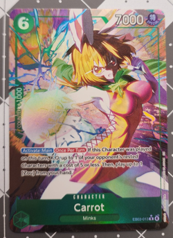 Carrot (Alternate Art) EB03-013 Extra Booster: One Piece Heroines Edition Foil - Image 3