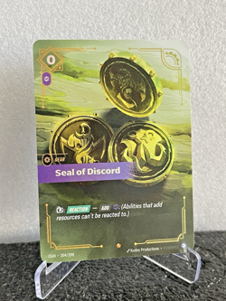 Seal of Discord NM Riftbound Trading Card – Chaos Gear – OGN-204/298 - Image 2