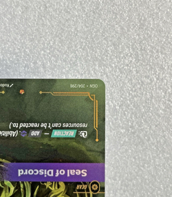 Seal of Discord NM Riftbound Trading Card – Chaos Gear – OGN-204/298 - Image 5