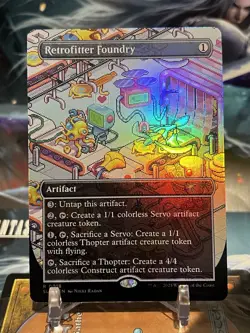 MTG | Retrofitter Foundry ✨FOIL✨ [Secret Lair Encyclopedia] - Image 1