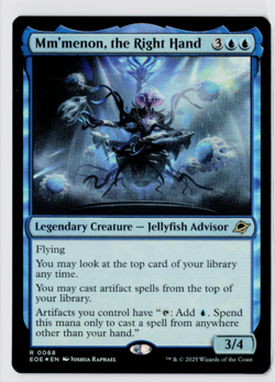 Mm'menon, the Right Hand | Foil | Edge of Eternities | 68 MTG - Image 1