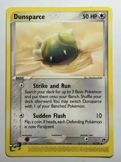 Dunsparce Sandstorm 60/100 Pokemon card LP-NM - Image 1