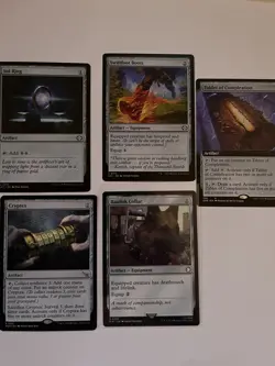 Basilisk Collar - Sol Ring - Cryptex - Swiftfoot boots commander cards - Image 1