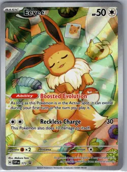 Eevee SVP 173 SV: Scarlet & Violet Promo Cards - Pokemon Card - NM - Image 1