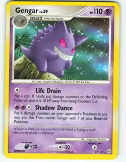Gengar - 27/130 Diamond & Pearl - Pokemon TCG - 2007 - Image 1