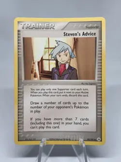 Pokemon TCG Steven's Advice EX Hidden Legends 92/101 Vintage! WOTC - Image 1