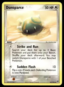 Pokemon TCG Sandstorm #60/100 Dunsparce NM - Image 1