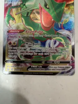 Rayquaza VMAX 101/159 Crown Zenith Ultra Rare Rapid Strike Holo Pokemon TCG - Image 3