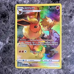 Pokemon TCG Flareon TG01/TG30 Brilliant Stars Trainer Gallery Holo | NM - Image 1