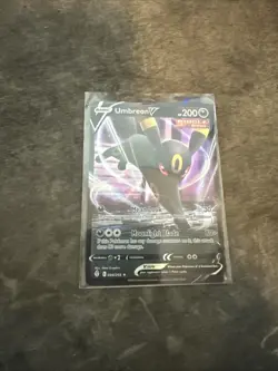 2021 Pokemon SWSH Evolving Skies Umbreon V #094/203 - Image 1