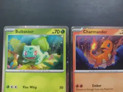 Pokemon - Bulbasaur Squirtle Charmander SVP046 047 048 Galaxy Foil Set of 3 - Image 2