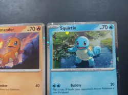 Pokemon - Bulbasaur Squirtle Charmander SVP046 047 048 Galaxy Foil Set of 3 - Image 4