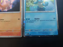 Pokemon - Bulbasaur Squirtle Charmander SVP046 047 048 Galaxy Foil Set of 3 - Image 5