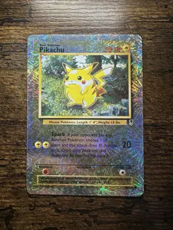 2002 Pokemon Legendary Collection Pikachu Reverse Holo #86/110 - Image 1