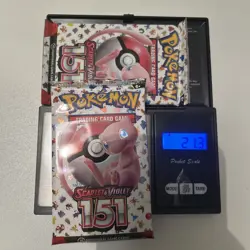Pokemon 151 Heavy Sealed Booster Pack 22.8g + Light Pack (Brand New Sealed) - Image 2