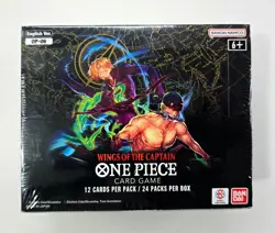 One Piece TCG: OP-06 Wings of the Captain Booster Box English NEW FACTORY SEALED - Image 1