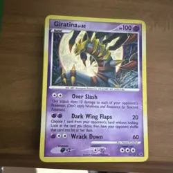 Pokemon Giratina Platinum 10/127 Holo Rare 100 HP Card 2009 - Image 1