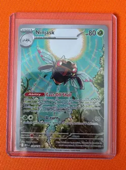 Ninjask - 137/132 - Illustration Rare - Mega Evolution - Pokemon Card - Image 1