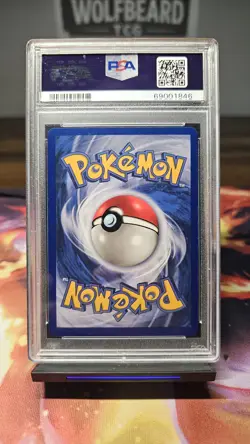 Pokemon Gyarados TCG Base Set Holo Card 6/102 Unlimited Rare, PSA 8 - Image 2