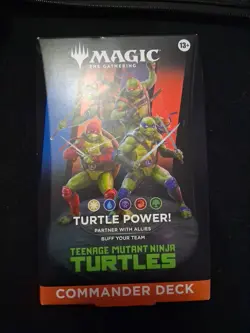 MTG- Teenage Mutant Ninja Turtles COMMANDER DECK Sealed in Box Free Shipping!! - Image 1