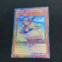 Dark Magician Girl Yugioh Waifu Custom Card Holo Foil Anime Rare Sexy Bikini - Image 3