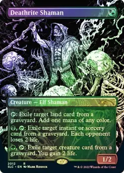 Deathrite Shaman FOIL Secret Lair 30th Anniversary MTG / Shamane ritemort NM - Image 1