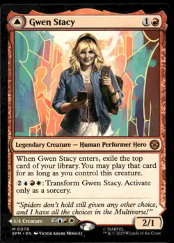 MTG SPM Gwen Stacy Normal NM - Image 1