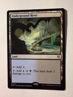 MTG - Underground River - DRC 0181 - Aetherdrift - Magic the Gathering - Rare - Image 1