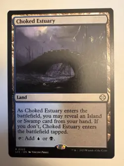 Choked Estuary - LCC - Rare - MTG Magic Pack fresh - Image 1