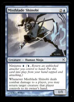 MTG Mistblade Shinobi LP Light Play Betrayers of Kamigawa [3248] - Image 1