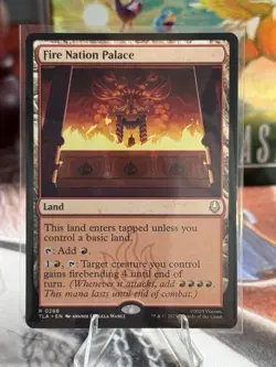 MTG Fire Nation Palace NM - Avatar: The Last Airbender (TLA) 268 R - Image 1