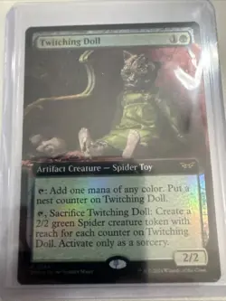 Twitching Doll Extended (NM Foil) DSK-0384 Rare MTG - Image 3