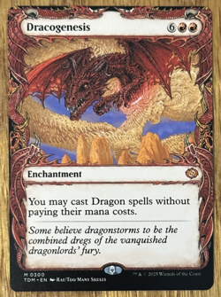 MTG Tarkir Dragonstorm, Dracogenesis - Showcase - Image 1