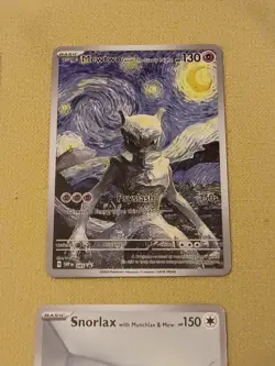4 Pokemon X Van Gogh - Custom Pokemon Fan Art Cards - Image 3