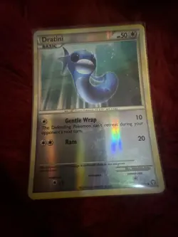 Dratini 62/102 - HGSS Triumphant - Reverse Holo Common - 2010 Pokemon TCG - Image 2