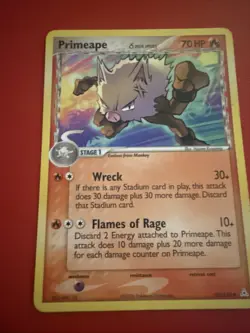 Primeape Delta Species Holon Phantoms Pokemon TCG Card 50/110 Regular Card - Image 2