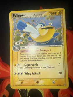 Pelipper (Delta Species) 26/100 Crystal Guardians Regular Pokemon TCG - Image 1