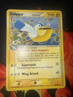 Pelipper (Delta Species) 26/100 Crystal Guardians Regular Pokemon TCG - Image 2