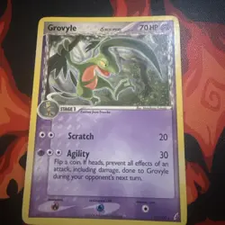 Pokemon TCG Grovyle Delta Species EX Crystal Guardians 19/100 Regular Rare - Image 2