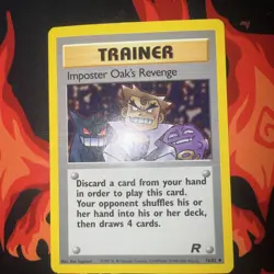 Pokemon TCG Imposter Oak's Revenge 76/82 Unlimited - Image 1