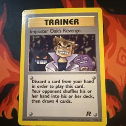 Pokemon TCG Imposter Oak's Revenge 76/82 Unlimited - Image 2