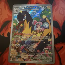 Iono's Kilowattrel 163/159 Sv09: Journey Together IR Pokemon TCG Card NM - Image 2