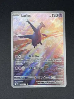 Pokemon TCG Latios 203/191 Surging Sparks Illustration - Image 1