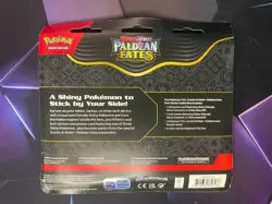 Pokemon TC S&V Paldean Fates Tech Sticker Collection (Shiny Greavard) - SEALED! - Image 2