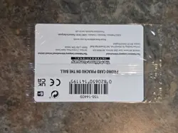 Pikachu On The Ball 001/005 - Pokemon FA Futsal UK Exclusive Promo Card - SEALED - Image 2
