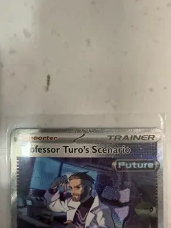 Pokemon Professor Turo's Scenario 257/182 Paradox Rift Full Art Rare Holo - Image 2