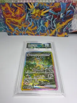 Pokemon TCG Leafeon EX Terastal Festival 200/187 JP Edition Ace 10! - Image 1