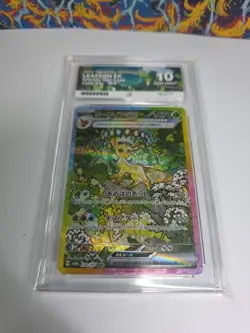 Pokemon TCG Leafeon EX Terastal Festival 200/187 JP Edition Ace 10! - Image 2